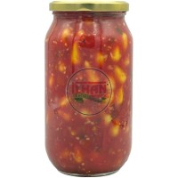 1200 cc - DOMATES EZMESİ  BİBERİYELİ